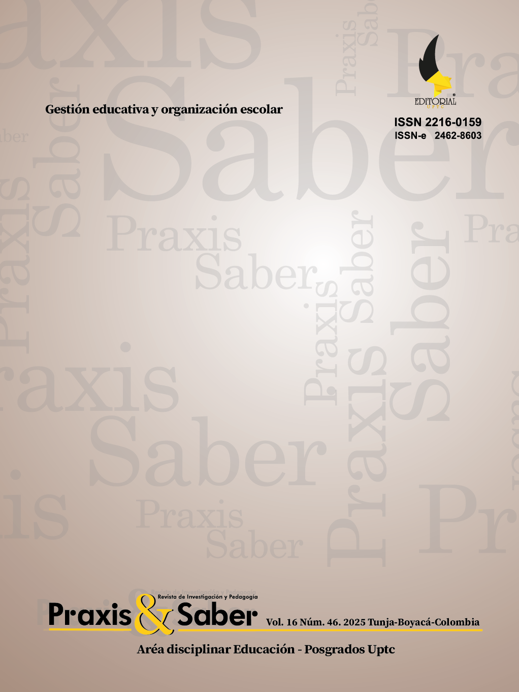 						Ver Vol. 16 Núm. 46 (2025): Gestión educativa y organización escolar 
					