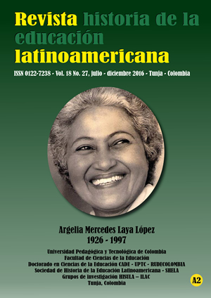 					View Vol. 18 No. 27 (2016): Argelia Mercedes Laya López
				