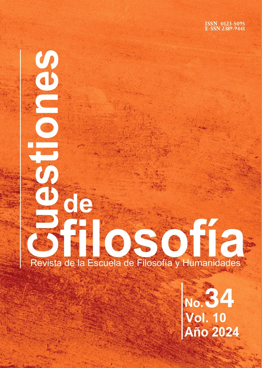 										Ver Vol. 10 Núm. 34 (2024): Cuestiones de Filosofía
									